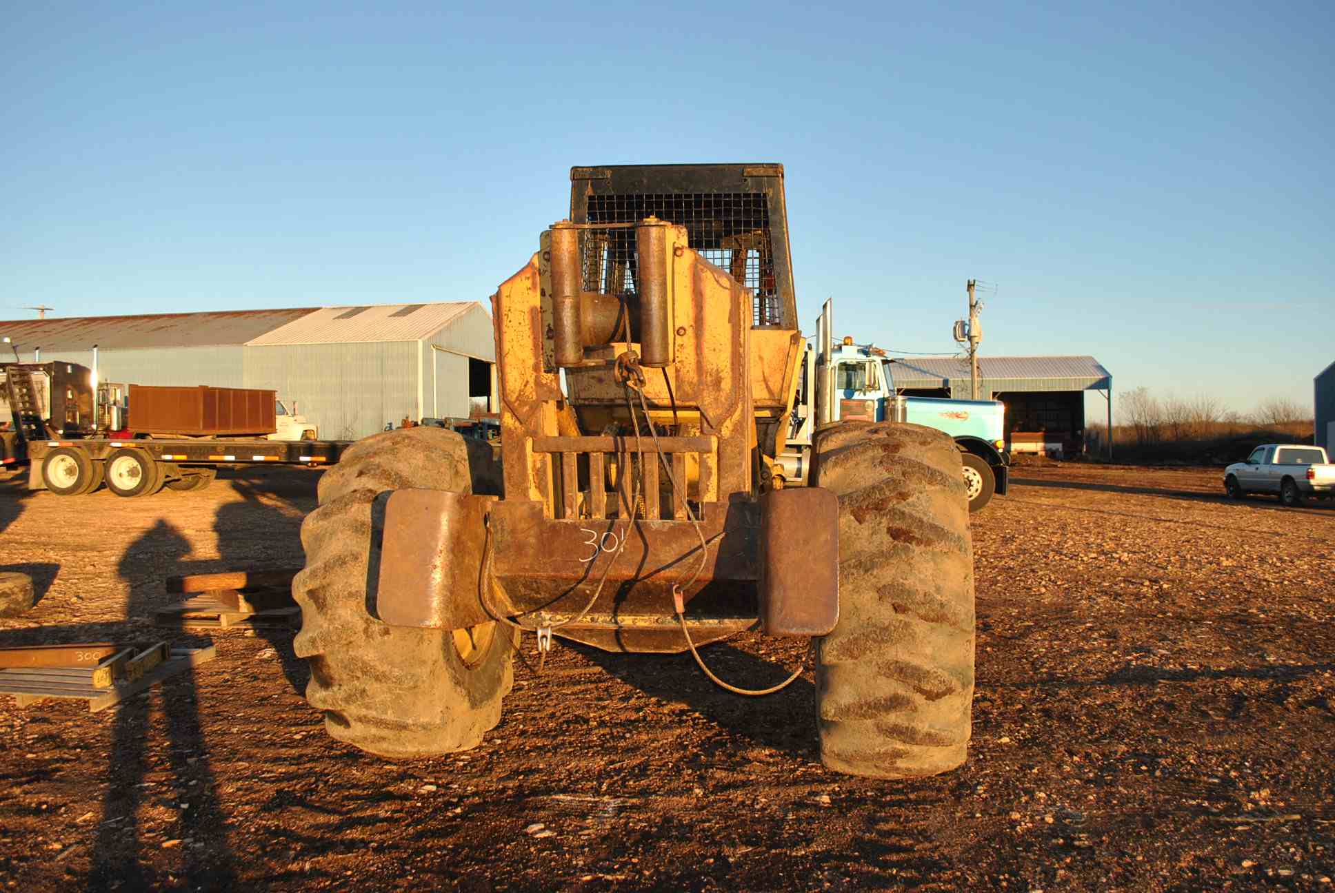 CAT 508 CABLE SKIDDER W/NEW REBUILT MOTOR; S/N