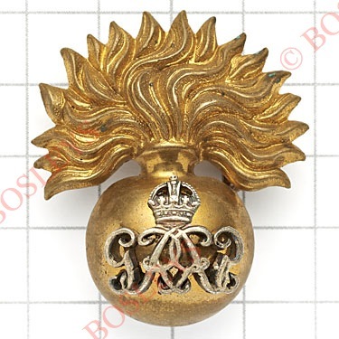 Grenadier Guards scarce GVIR Warrant Officer’s cap badge circa 1937-52 ...