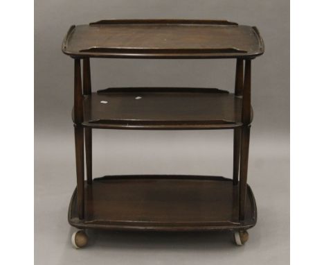 An Ercol tea trolley. 70 cm long.