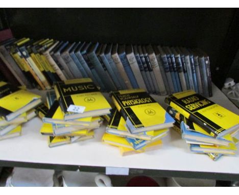 A shelf of reference books