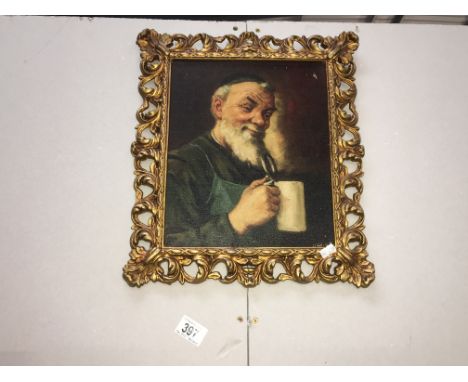A portrait of an elderly Jewish gentleman