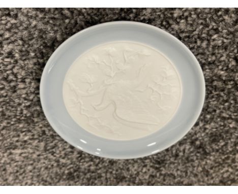 Lladro x 3 Bisque &amp; glazed plates all in good condition with box