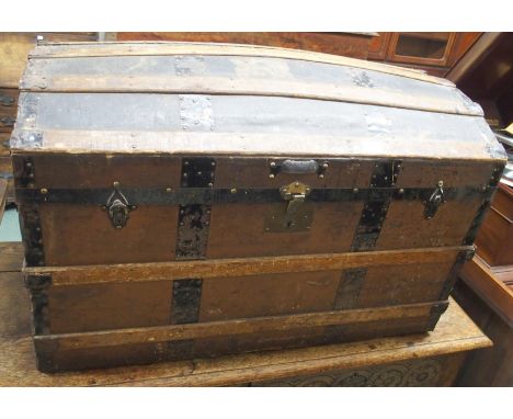 A Saratoga travel trunk Condition Report: Available upon request