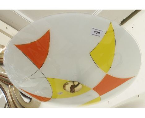 A mid-Century ceiling light, 55cm diameter Condition Report: Available upon request
