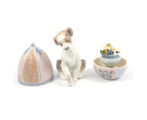 Lladro Spring Egg; Summer Egg; Autumn Egg; Little Ducks After Mother 1307; How Do You Do 1439; Kitty Confrontation 1442; Litt