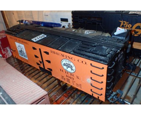 Bachmann G Gauge River Horse Brewing Co Freight Wagon - Unboxed