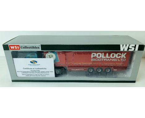 WSI 1:50 Scale Volvo Globetrotter XL 6x2 Pollock Livery LIMITED EDITION NO:104 OF 210 Mint &amp; Boxed