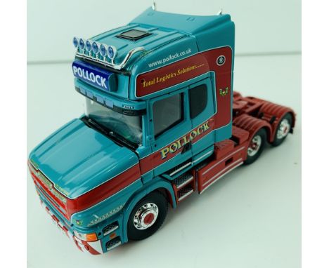 Corgi 1:50 Scale Scania T Pollock Livery HGV - Unboxed