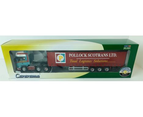 Cararama 1:50 Scale Pollock Scotrans Ltd HGV Mint Boxed