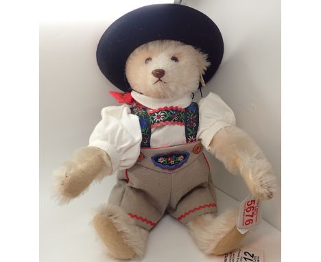 Genuine Tyrolian Steiff teddy bear with growler 