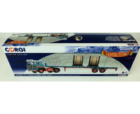 Corgi 1:50 Scale CC15309 Scania 111 2 Axle Pollock Scotrans Ltd HGV Model New Ex Shop Stock