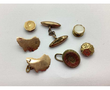 Scrap Jewellery - Odd Cufflinks, dress pins etc.