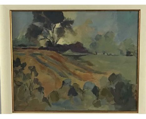 MAEVE KINLOCH, LIGHT BREAKING oil on canvas, signedframed and under glassoverall size 50cm x 60cm 