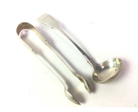 GROUP OF MIXED ITEMS, including silver plated flatware, a button hook, small coin bank and further items