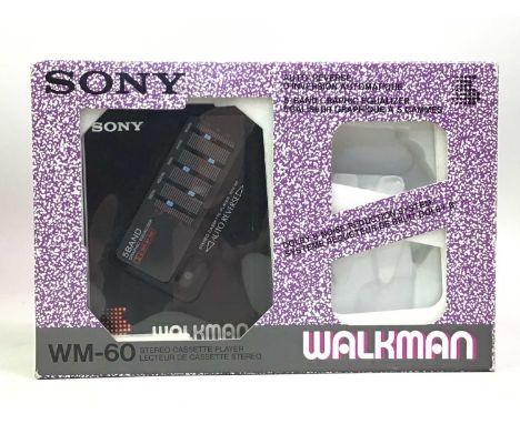 SONY WM-60 WALKMAN, AND FURTHER ITEMS boxed, along with a model German field gun, boxed, a ERTL Henry The Green Engine model 