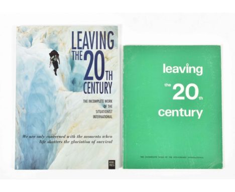 [Situationists] Christopher Gray, Leaving the 20th Century London, Free Fall Publication, 1974. Scarce first edition. Softcov