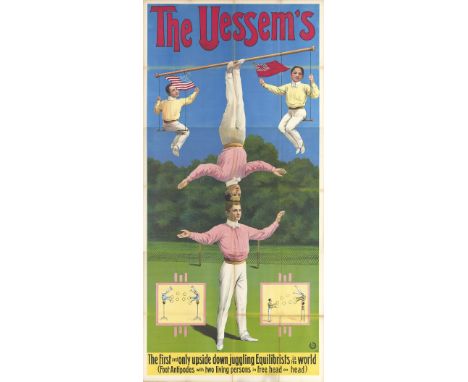 [Acrobatics] [Balance act. Juggling] The Uessem's. The first and only upside down juggling equilibrists in the world. Friedlä