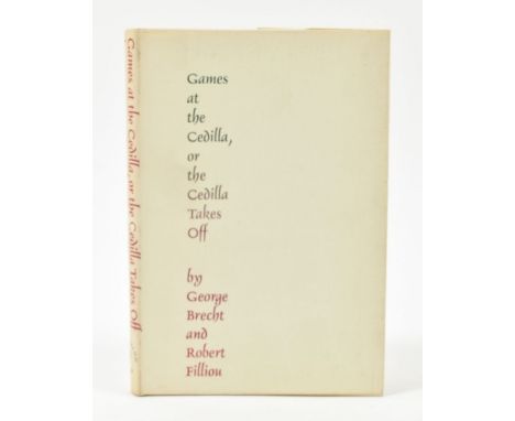 [Fluxus] George Brecht and Robert Filliou, Games at the Cedilla or the Cedilla Takes Off New York, Something Else Press, 1967