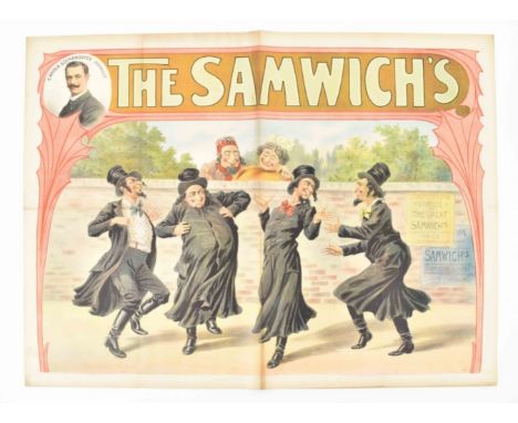 [Entertainment: Pantomimes, Revues, Variety Shows, etc.] [Variété. Comedy. Automobile] The Samwich's Friedländer, Hamburg, 19