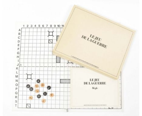 [Situationists] Guy Debord, Le Jeu de la Guerre (Board game), 1977 Paris, Les Jeux stratégiques et historiques, 1977. White c