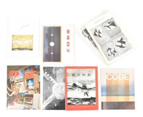 [Small Press and Concrete Poetry] Code Amsterdam based art magazine with a fresh presentation of upcoming artists in the 80s.