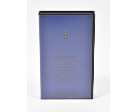 [Women Artists] Marina Abramovic, a performance anthology number 1 4 performances by Marina Abramovic 1975-1976. VHS tape (PA
