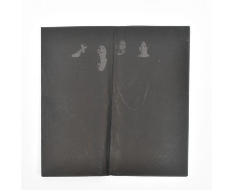 [Ephemera] James Lee Byars, Black Dress New York, The Letter Edged in Black Press, 1968. Model for 'Friendship Dress' meant t