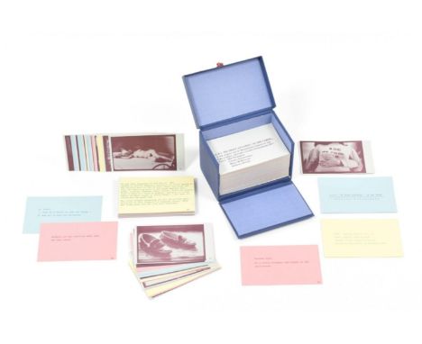 [Women Artists] Carolee Schneemann, ABC- We Print Anything - In The Cards Beuningen (NL), Brummense Uitgeverij Van Luxe Werkj