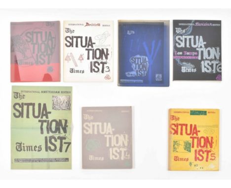 [Situationists] Complete set of The Situationist Times 1-6, International edition Hengelo/Copenhagen/Paris, Jacqueline de Jon