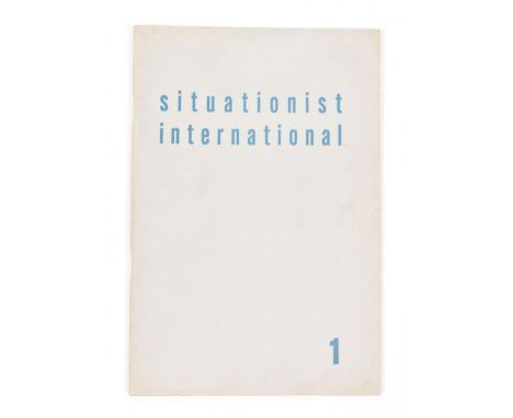 [Situationists] Situationist International: Review of the American Section of the S.I. Number 1 New York, Situationist Intern