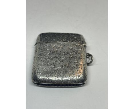 A HALLMARKED BIRMINGHAM SILVER LIGHTER 