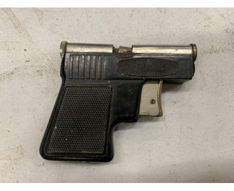 A VINTAGE FREICO PISTOL LIGHTER 
