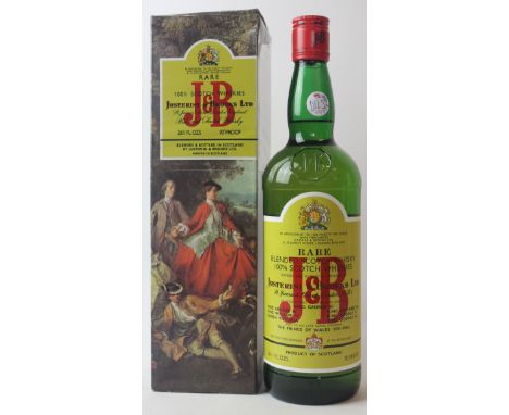 2 bottles J&B Rare Scotch Whisky from 1970's
