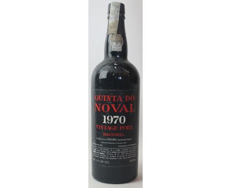1 bottle exceptionally rare Quinta do Noval NACIONAL Vintage Port 1970 (VTS)
One of the four finest Vintages of this rare "Na