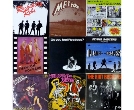 17 LPs Predominately Rockabilly includes obscure & scarce labels such as Charly, Castle & Nervous
Includes 'Rockabilly Rebs' 