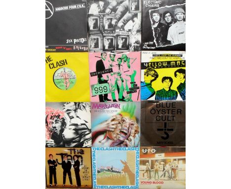 Approx 300 Vinyl Singles
Predominately Rock, Punk, New Wave Various Years & Labels scarce issues amongst. Exceptional Conditi