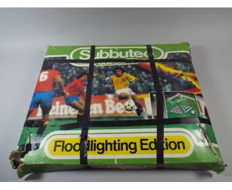 A Subbuteo Football Game, The Flood Lighting Edition. 