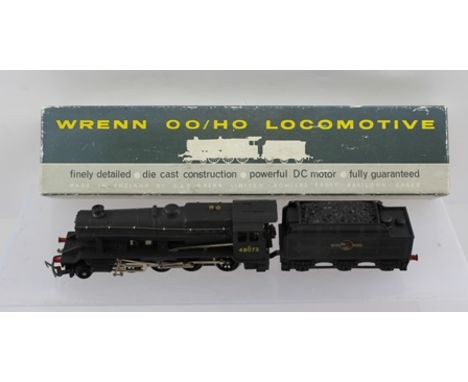 A G & R WRENN LTD 00/HO LOCOMOTIVE with tender, in black British Railway livery in original vendor's box 