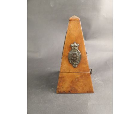 A B Cocks & Co wooden cased metronome 