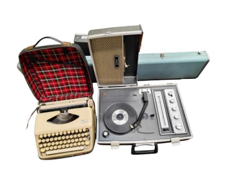 KNITTING MACHINE, TYPEWRITER &amp; VINTAGE TYPEWRITER 