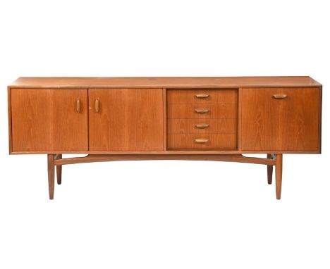 A G-Plan teak Brasilia sideboard, 1960s, 79cm h; 45 x 206cm  Good original condition with several generally light stains to t