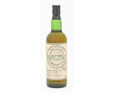 The Scotch Malt Whisky Society: A single bottle of Tamdhu single malt Scotch whisky, bottled June 2001, distilled June 1990, 