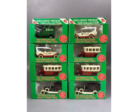 Collection of eight Fuji 'Exclusive Vintage Car Collection' boxed diecast vehicles