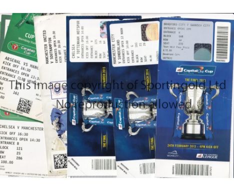 THE FOOTBALL LEAGUE CUP FINAL TICKETS         Nine tickets for the Capital one Cup Final ties at Wembley Stadium Bradford Cit