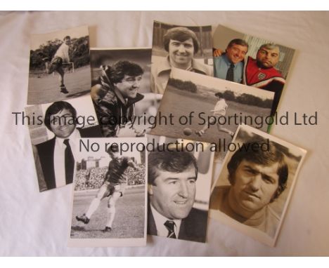 PRESS PHOTOS / TERRY VENABLES       Nineteen B/W photos with stamps on the reverse from the 1960's - 1980's, thirteen B/W pho