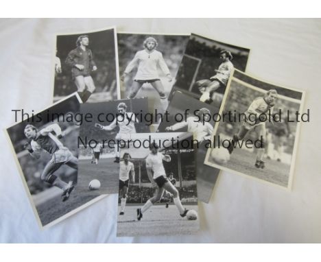 PRESS PHOTOS / STEVE ARCHIBALD       Eleven B/W photos with stamps on the reverse, the largest is 10" X 8", action shots with