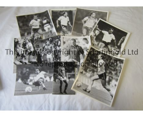 PRESS PHOTOS / RAY WILKINS      Twenty B/W photos with stamps on the reverse, the largest is 10" X 8" in action with England,