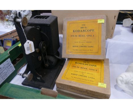 Kodak projector and reels