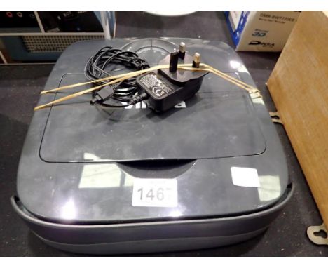 Vielda Li-ion robotic vacuum cleaner, working at lotting. All electrical items in this lot have been PAT tested for safety an