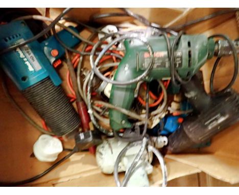 Mixed electrical work tools, including Bosch and Black and Decker. Not available for in-house P&amp;P 